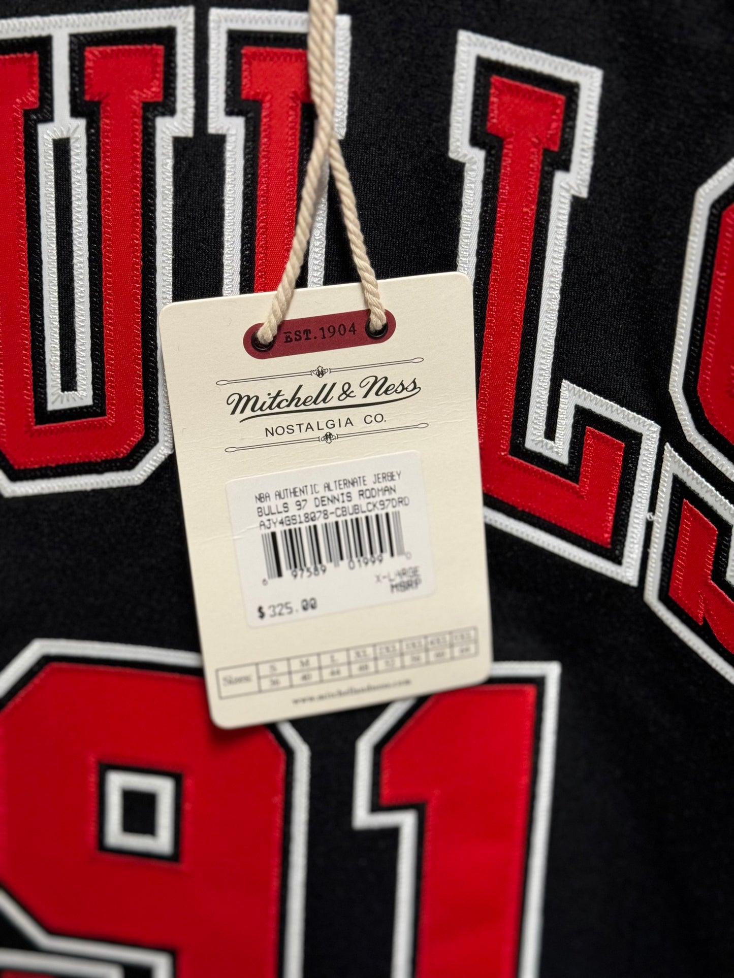Dennis Rodman Signed Chicago Bulls Jersey – "The Worm" Inscription | Mitchell & Ness Authentic