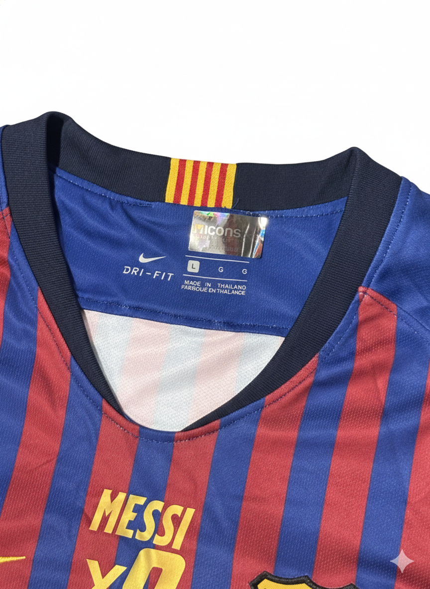 Lionel Messi Signed FC Barcelona Jersey – 8x Ballon d'Or Edition (Icons Certified)