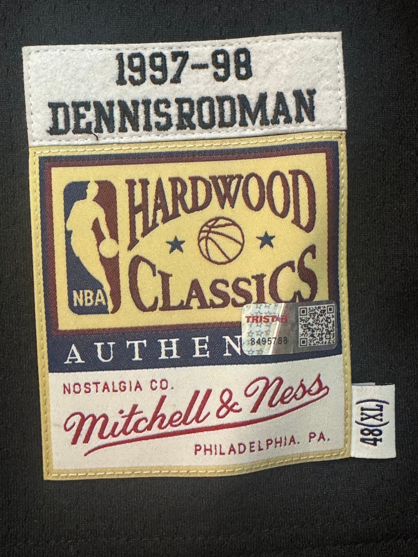 Dennis Rodman Signed Chicago Bulls Jersey – "The Worm" Inscription | Mitchell & Ness Authentic
