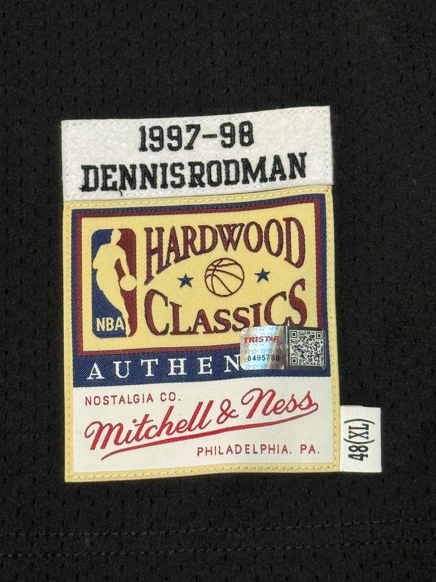 Dennis Rodman Signed Chicago Bulls Jersey – "The Worm" Inscription | Mitchell & Ness Authentic