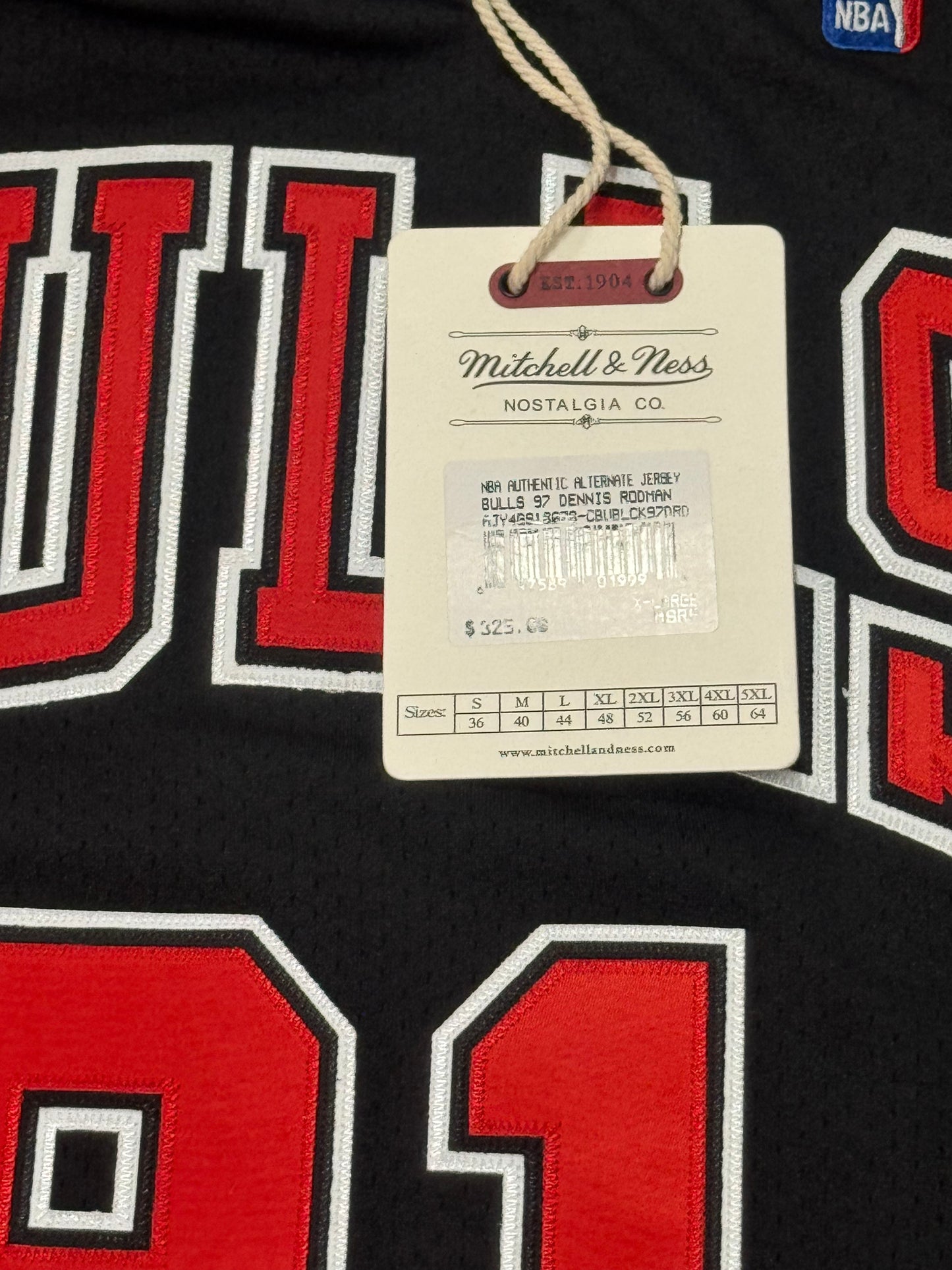 Dennis Rodman Signed Chicago Bulls Jersey – "The Worm" Inscription | Mitchell & Ness Authentic