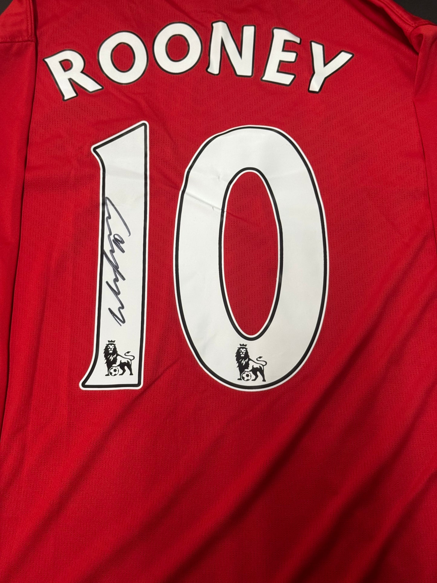 Wayne Rooney Signed Manchester United Long Sleeve Jersey – AIG Era