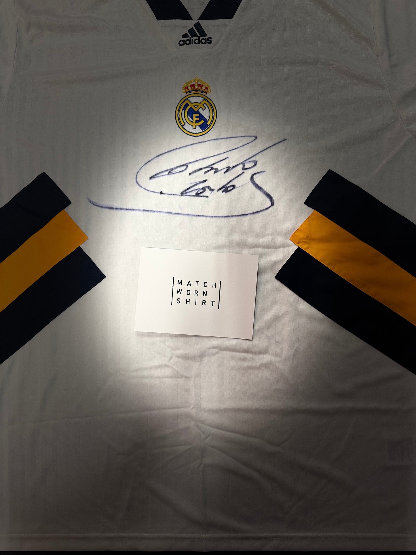 Roberto Carlos Signed Real Madrid Jersey