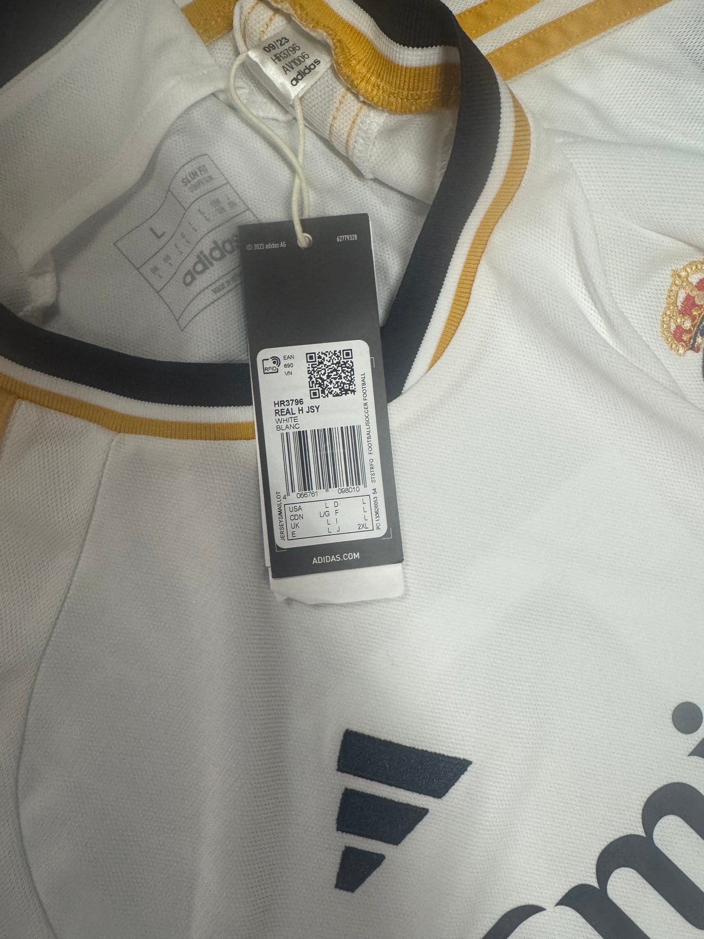 Jude Bellingham Signed Real Madrid Jersey with “Jude X” Inscription