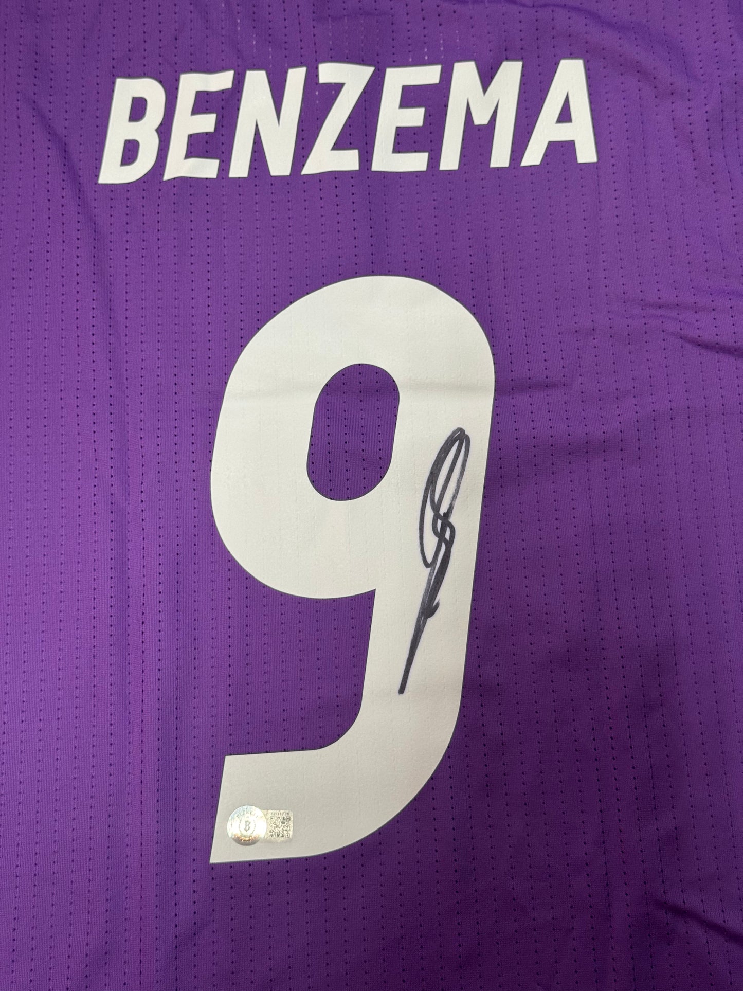 Karim Benzema Signed 2016/17 Real Madrid Away Jersey