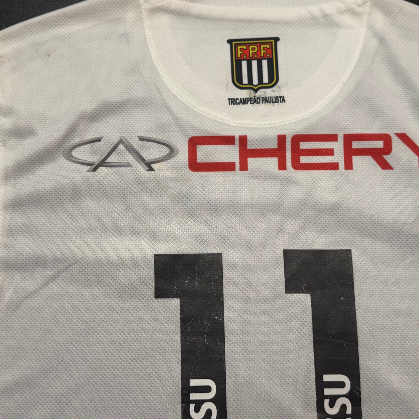 Neymar Jr. Signed and Inscribed Match Worn 2013 Santos F.C. Jersey
