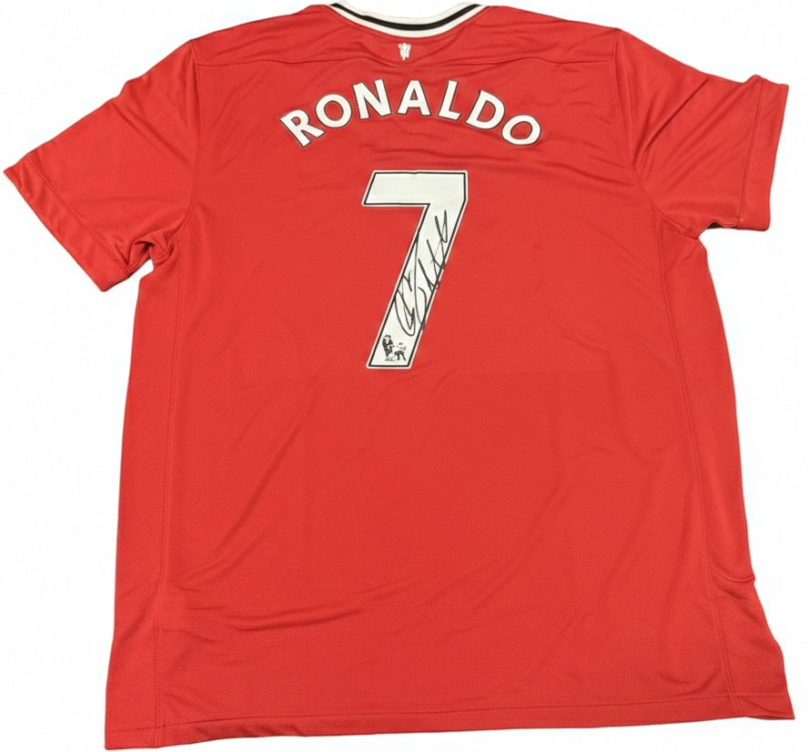 Cristiano Ronaldo Signed Manchester United Jersey – Red Home Kit (TCCA Certified)