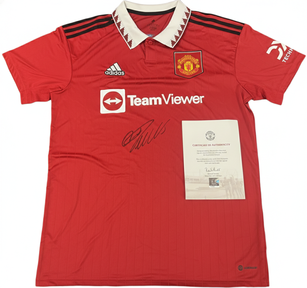 Cristiano Ronaldo Signed Manchester United Jersey – Official Club Certificate Included