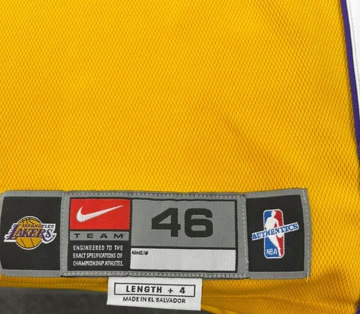 KOBE BRYANT SIGNED AUTHENTIC LAKERS GOLD JERSEY