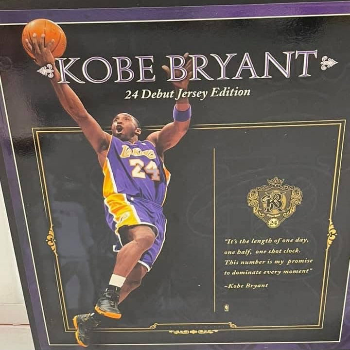 Kobe Bryant signed Limited Edition Authentic Purple Lakers Archives Jersey