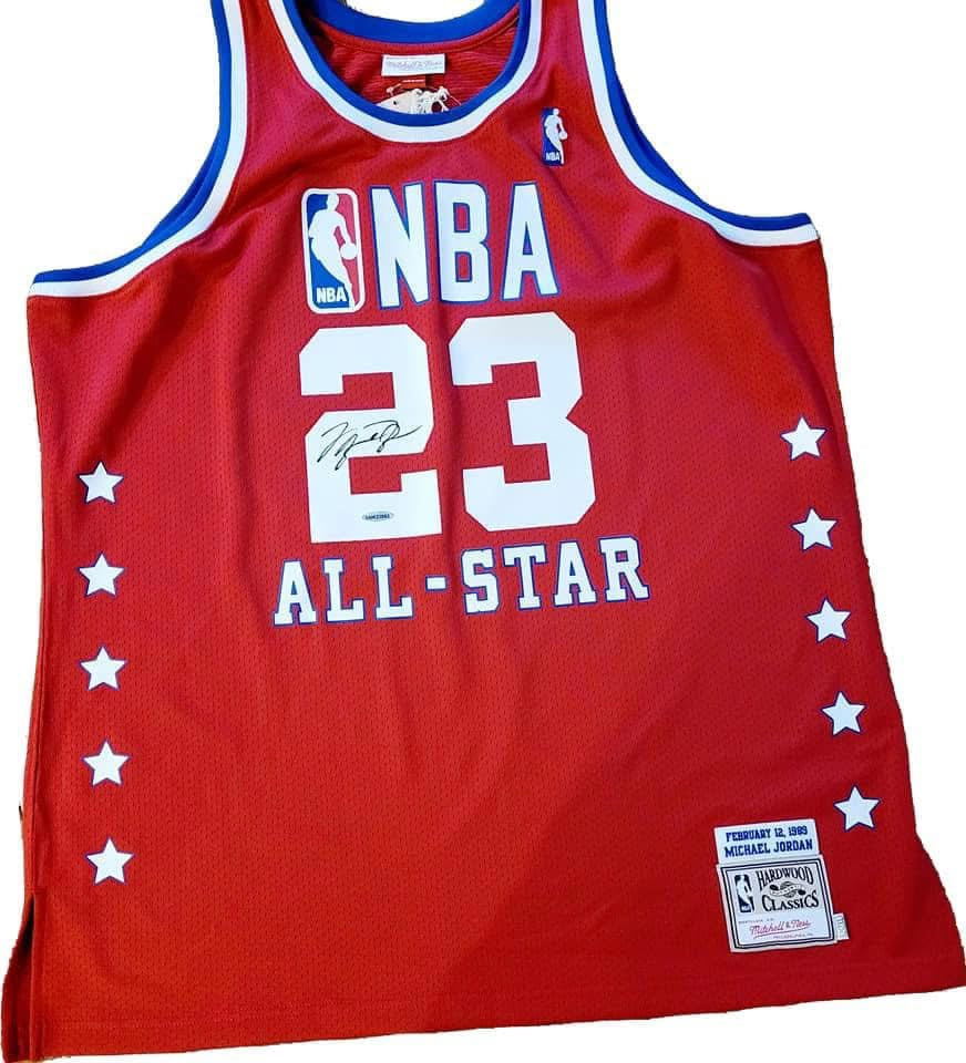 Michael Jordan Signed All-Star Jersey