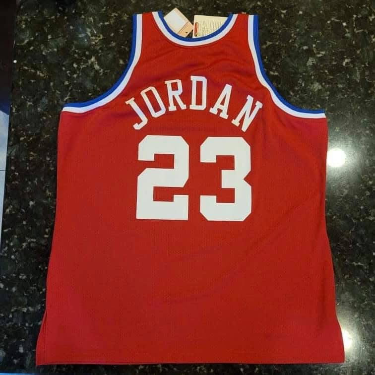 Michael Jordan Signed All-Star Jersey