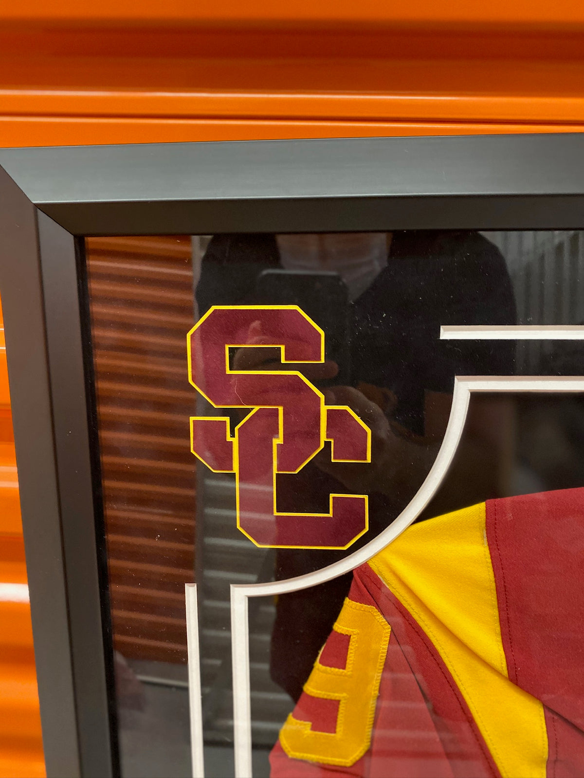 JuJu Smith-Schuster Signed Framed Game Worn 2016 USC Trojans Jersey