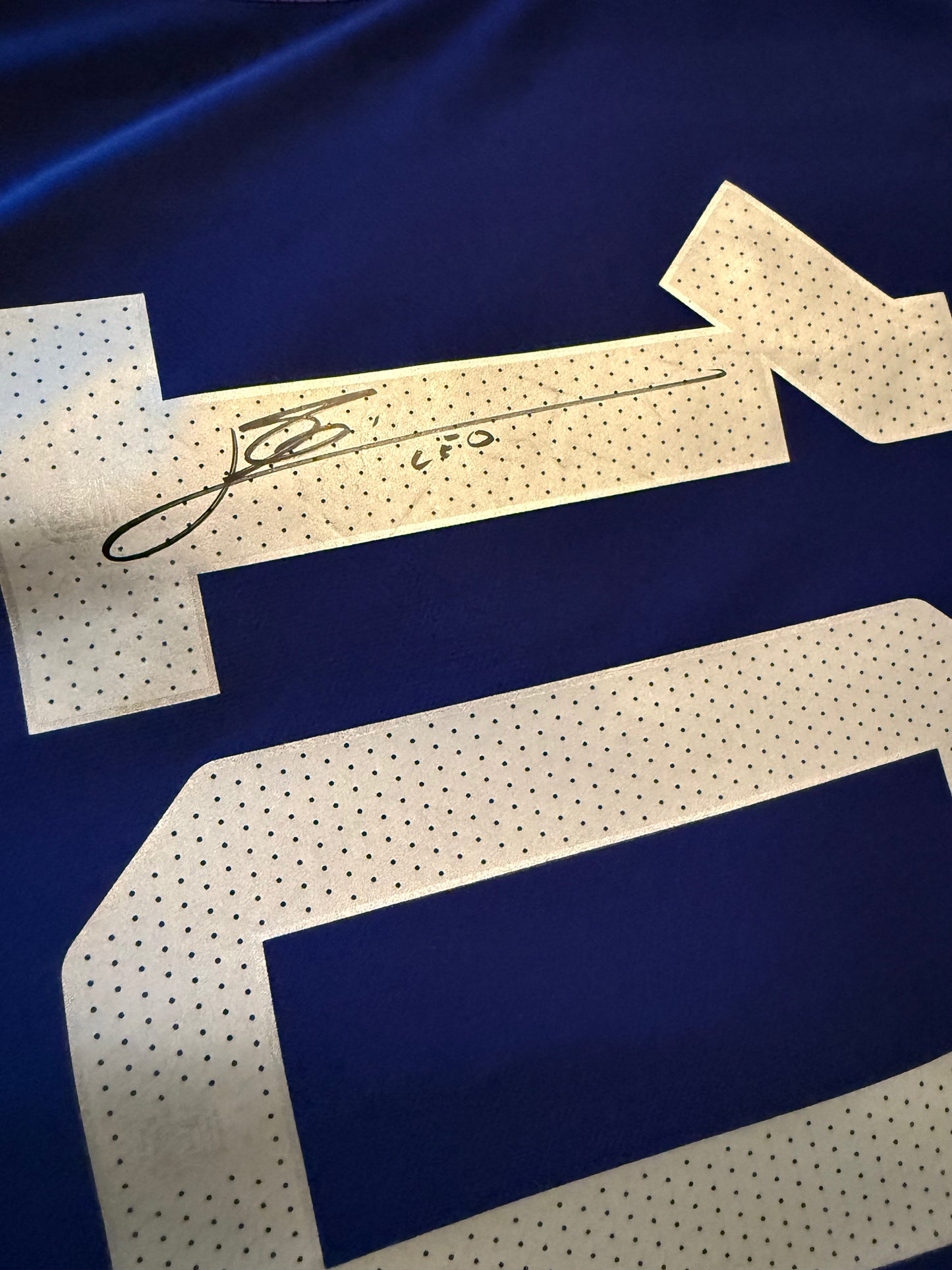 Lionel Messi Signed  2022 Argentina Away Jersey