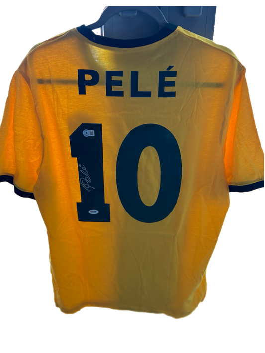 Pelé Signed Brazil Jersey – 1970 National Team Kit (Autographed, PSA/DNA Certified)