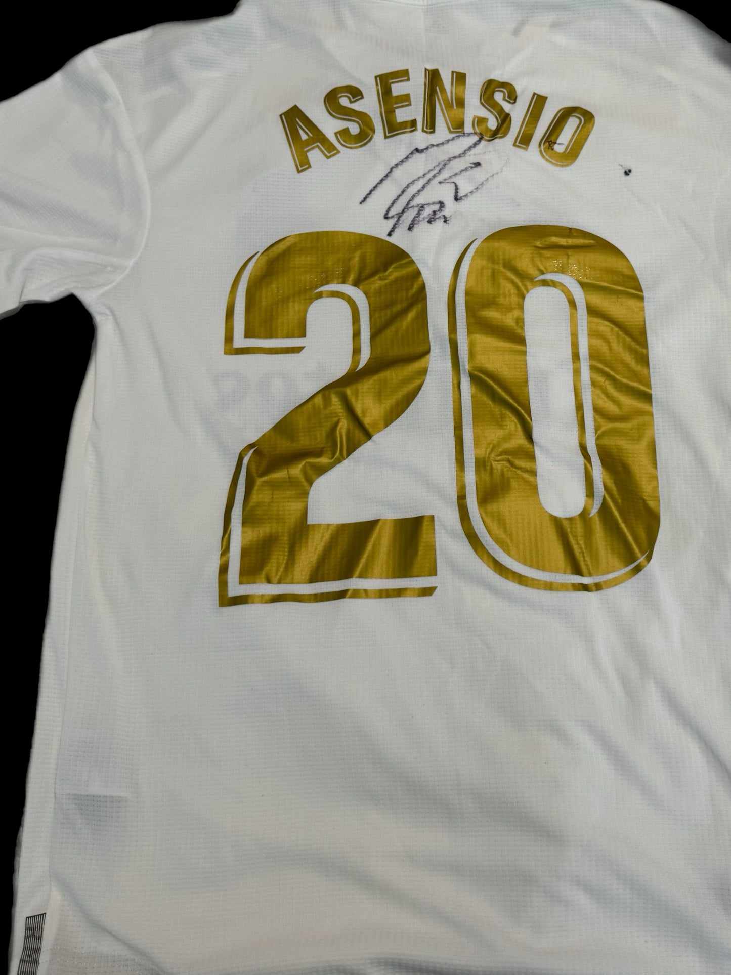 Marco Asensio Match-Worn & Signed Real Madrid Jersey – 2019/20 Season (MatchWornShirt Certified)
