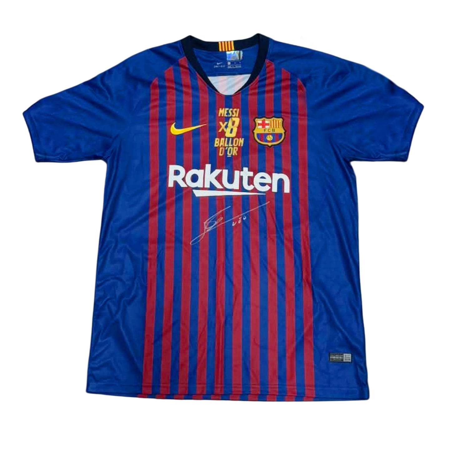 Lionel Messi Signed FC Barcelona Jersey – 8x Ballon d'Or Edition (Icons Certified)