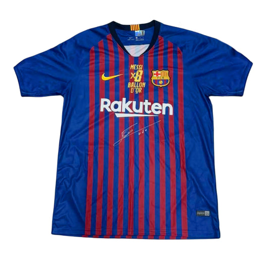 Lionel Messi Signed FC Barcelona Jersey – 8x Ballon d'Or Edition (Icons Certified)