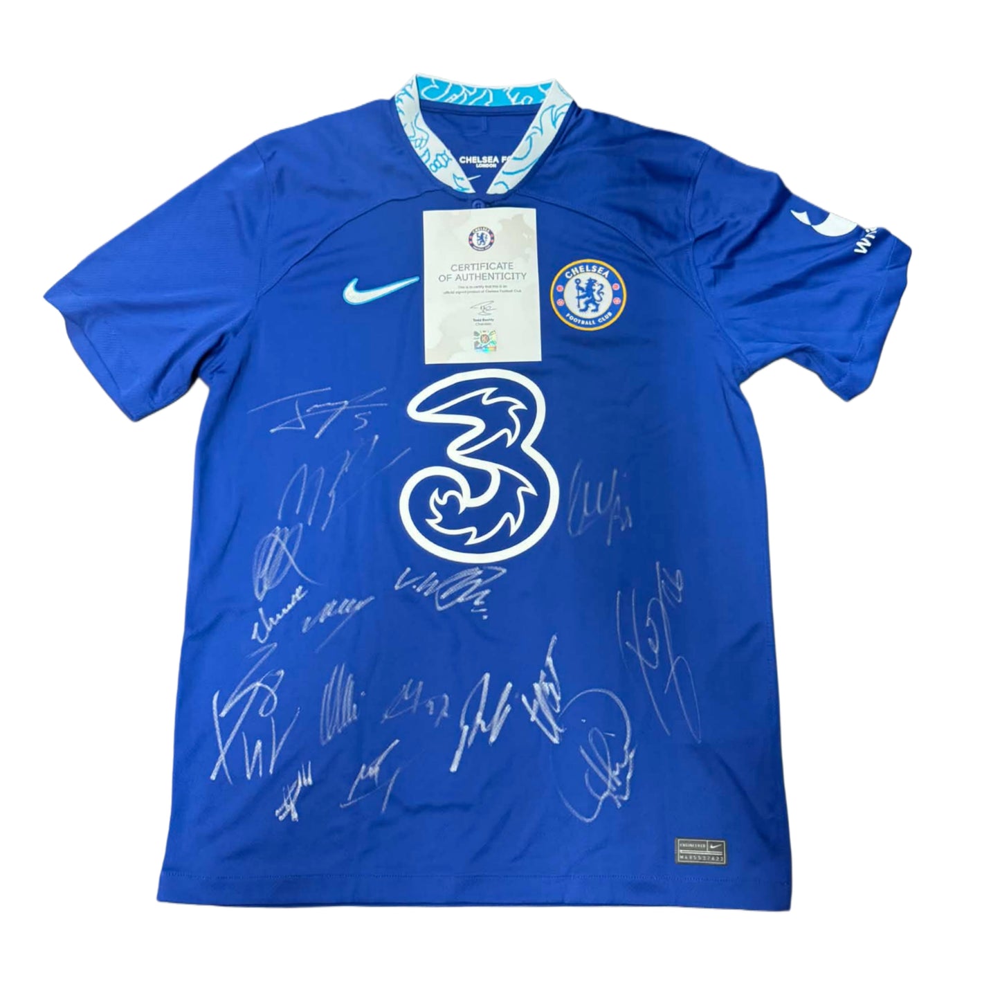 Chelsea FC Official Team-Signed 2022/23 with Club Certificate