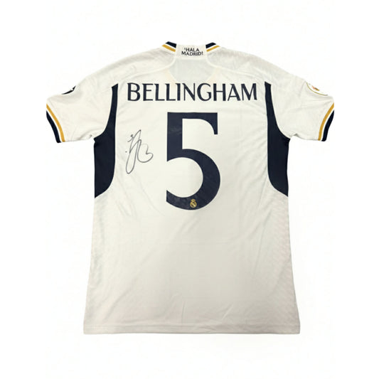 Jude Bellingham Signed Real Madrid Jersey – 2023/24 Player Issue Kit