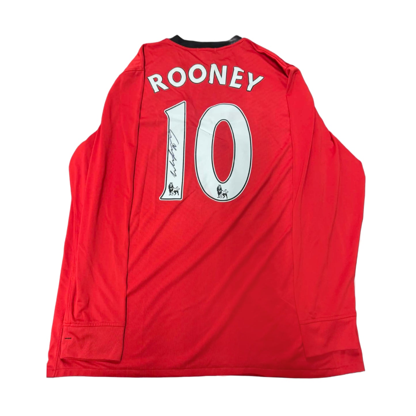 Wayne Rooney Signed Manchester United Long Sleeve Jersey – AIG Era
