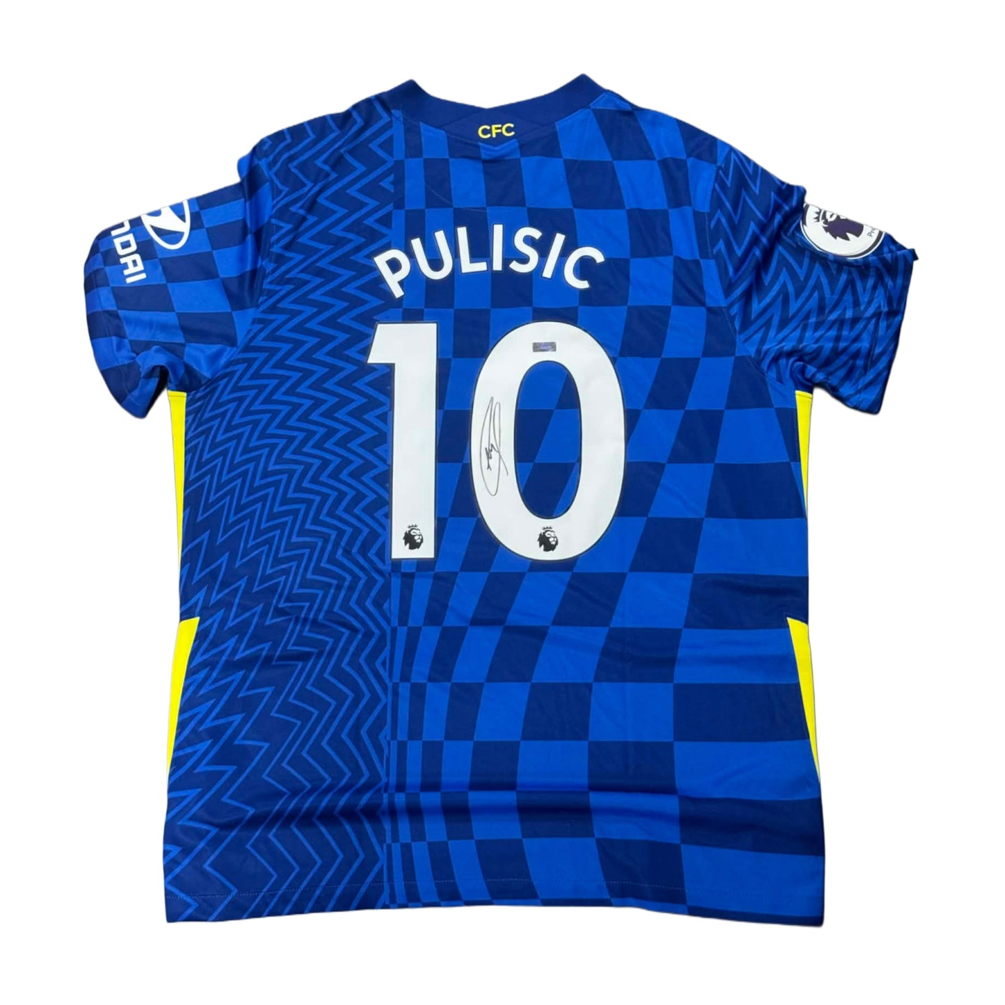 Christian Pulisic Autographed 2021/22 Chelsea Jersey – Panini Certified