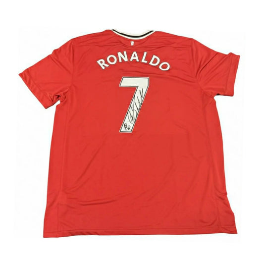 Cristiano Ronaldo Signed Manchester United Jersey – Red Home Kit (TCCA Certified)