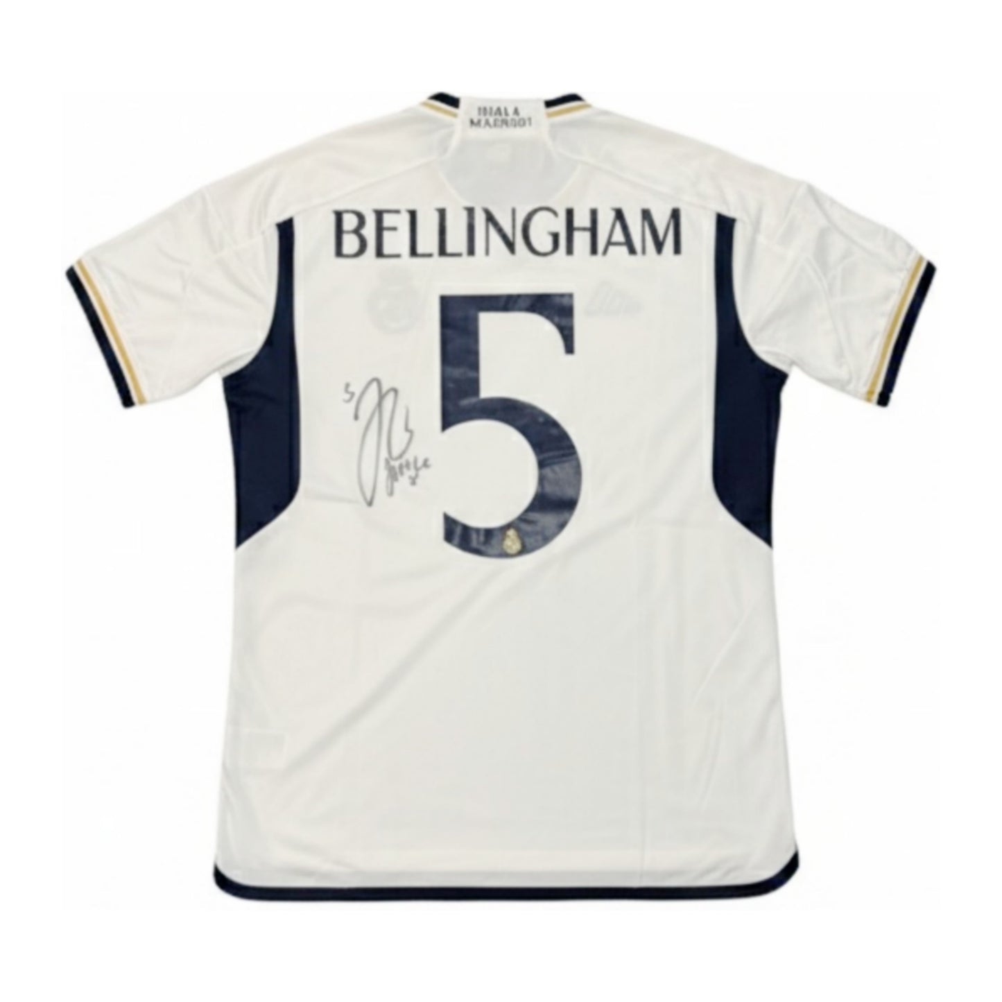 Jude Bellingham Signed Real Madrid Jersey with “Jude X” Inscription