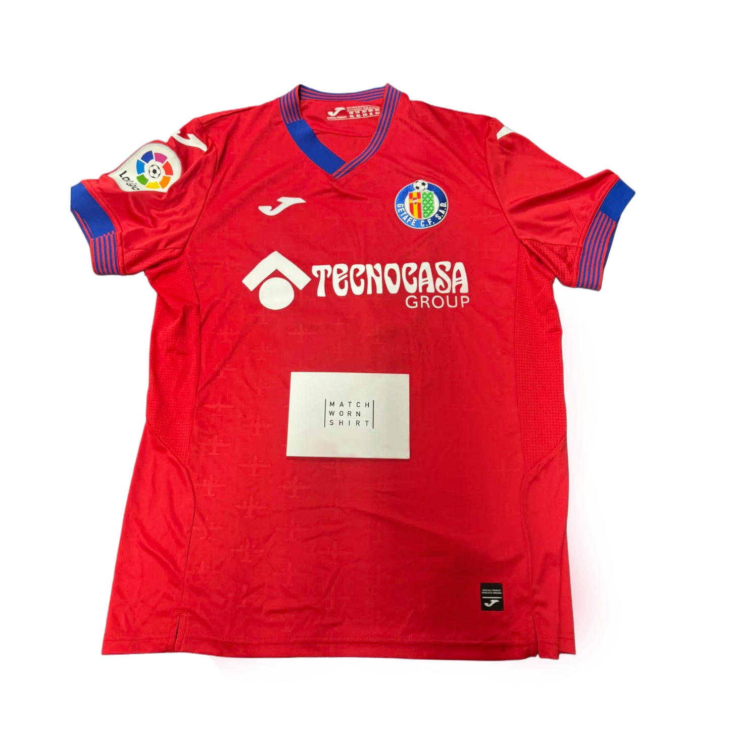 Borja Mayoral Match-Issued Getafe CF Jersey vs RC Celta – Certified by MatchWornShirt