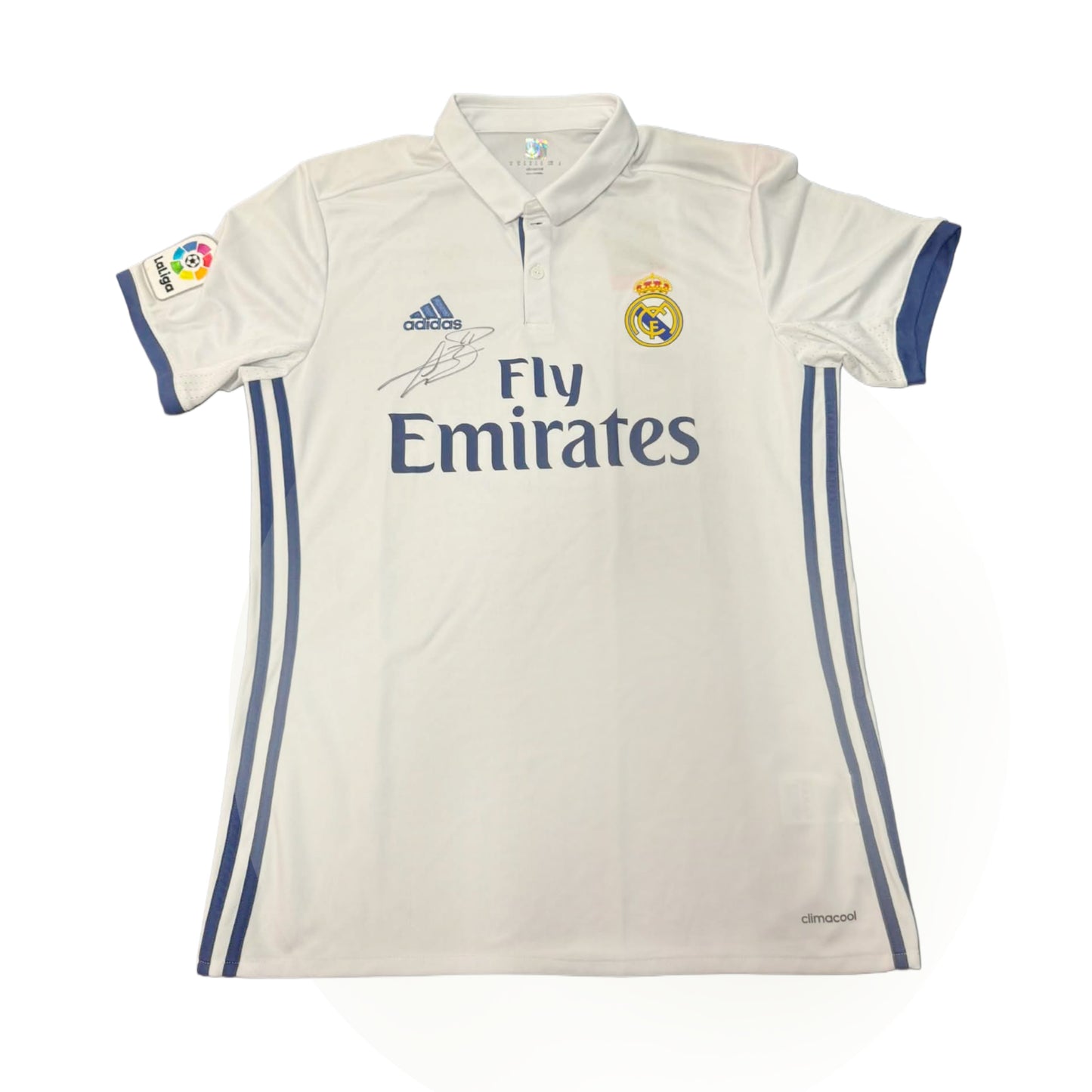 Gareth Bale Signed 2016/17 Real Madrid Jersey — Photo Shoot Worn