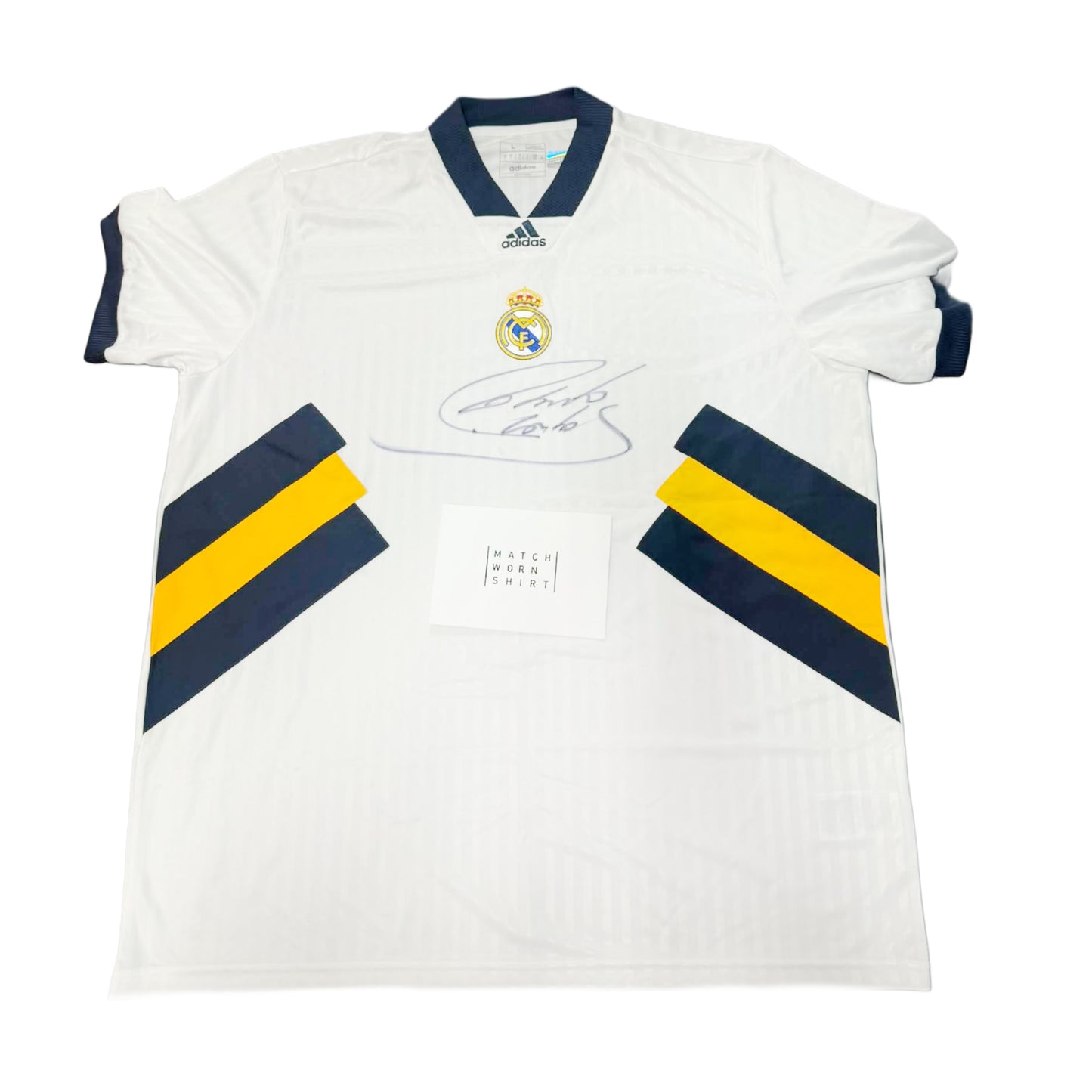 Roberto Carlos Signed Real Madrid Jersey