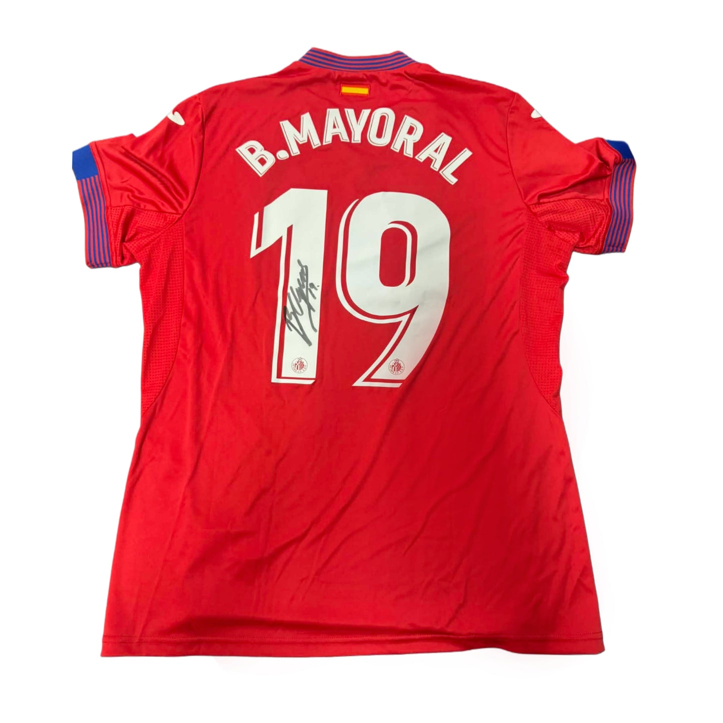 Borja Mayoral Match-Issued Getafe CF Jersey vs RC Celta – Certified by MatchWornShirt