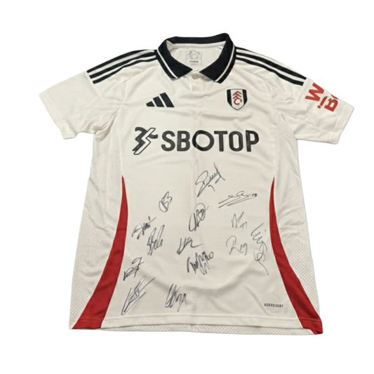 Fulham FC vs. Wolverhampton Wanderers – Squad Signed Match-Issued Jersey
