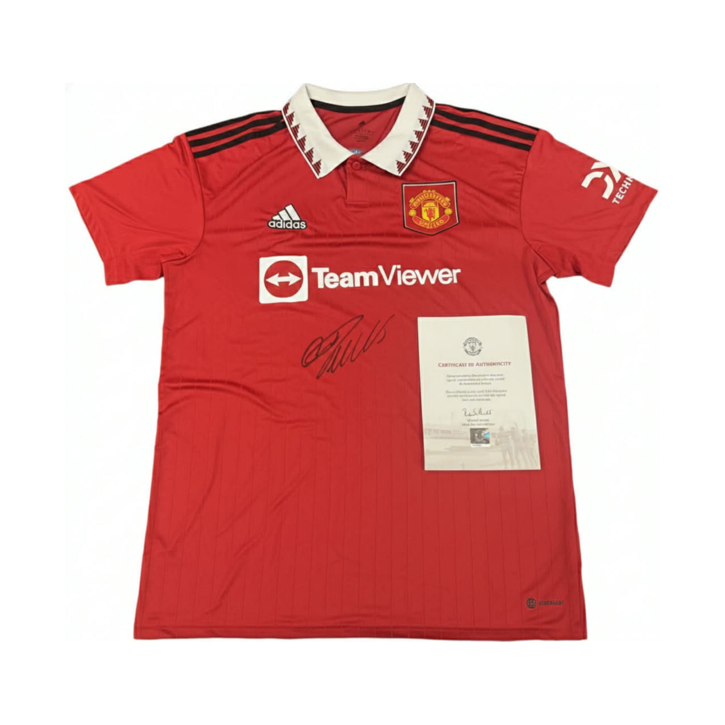 Cristiano Ronaldo Signed Manchester United Jersey – Official Club Certificate Included