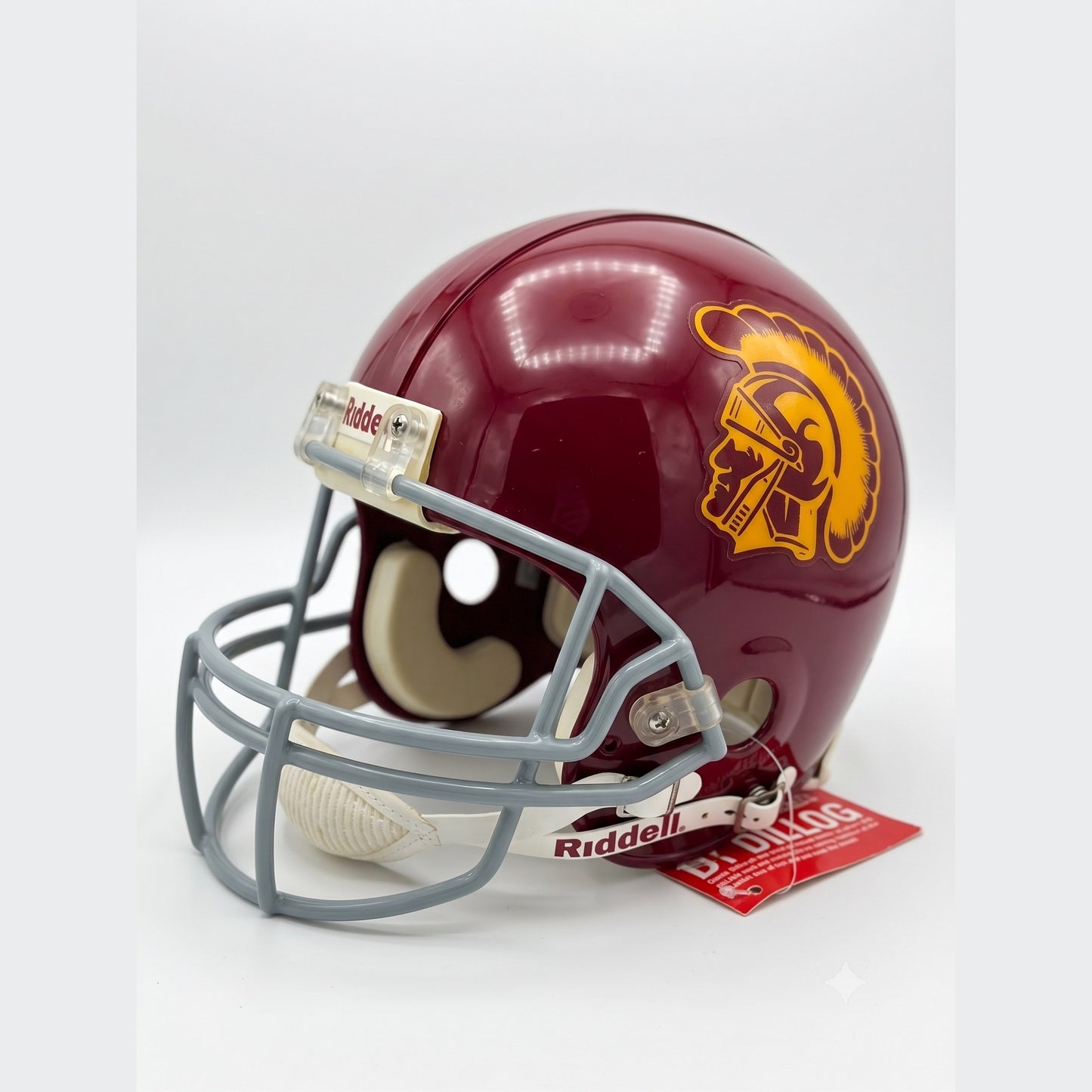 Reggie Bush Signed and Inscribed Authentic USC Trojans Proline Helmet