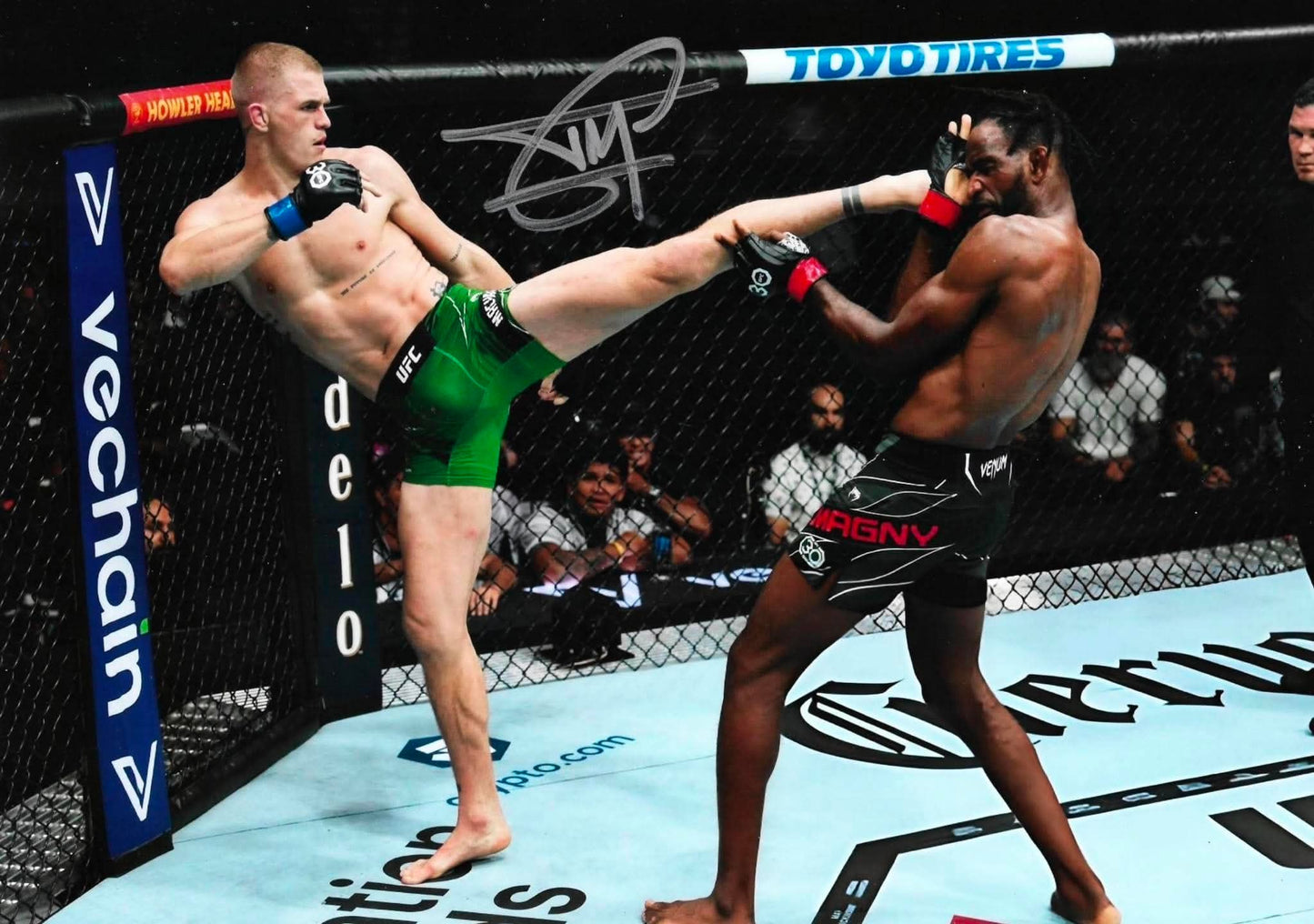 Ian Machado Garry Signed A4 Photo