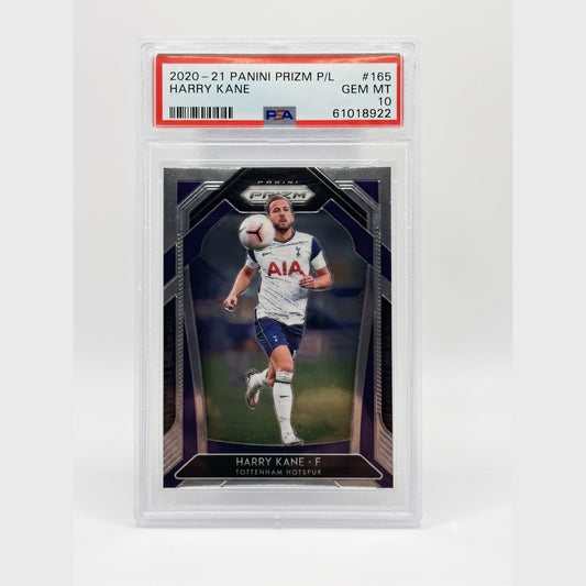 2020-21 Panini Prizm Premier League #165 Harry Kane PSA 10 (Cert 61018922)