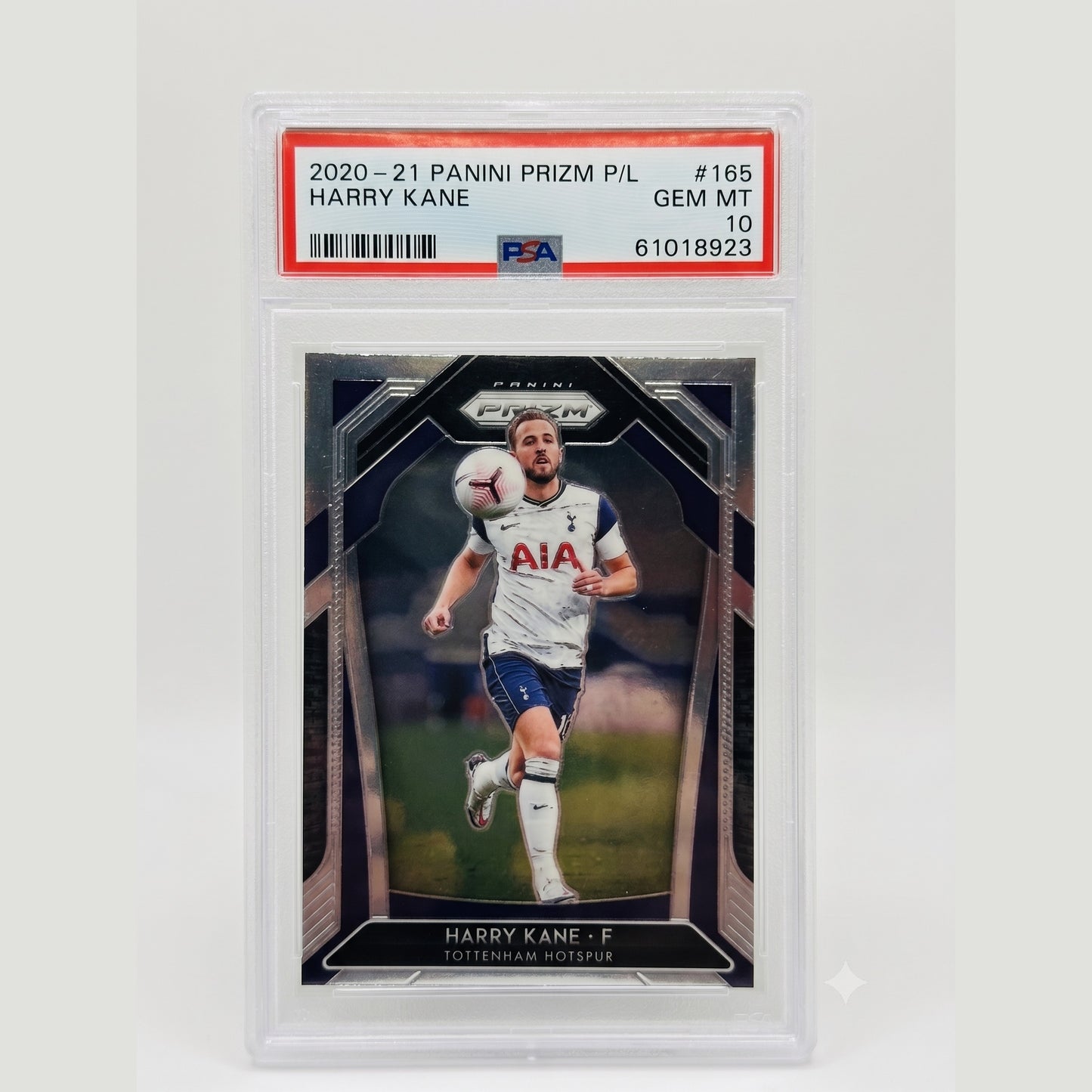 2020-21 Panini Prizm Premier League #165 Harry Kane PSA 10 (Cert 61018923)