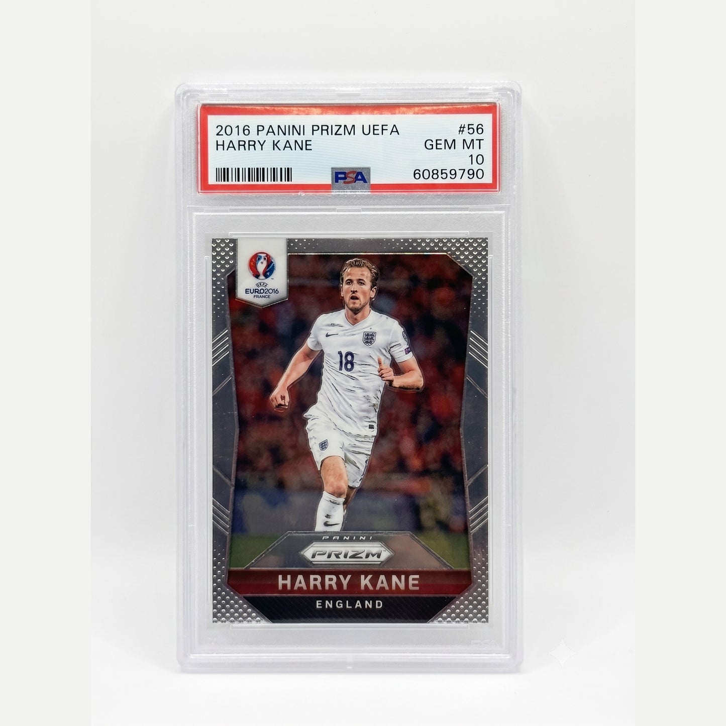2016 Panini Prizm UEFA Euro #56 Harry Kane PSA 10