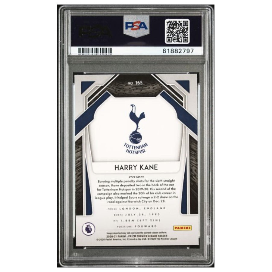 2020 Panini Prizm Premier League #165 Harry Kane Red Ice