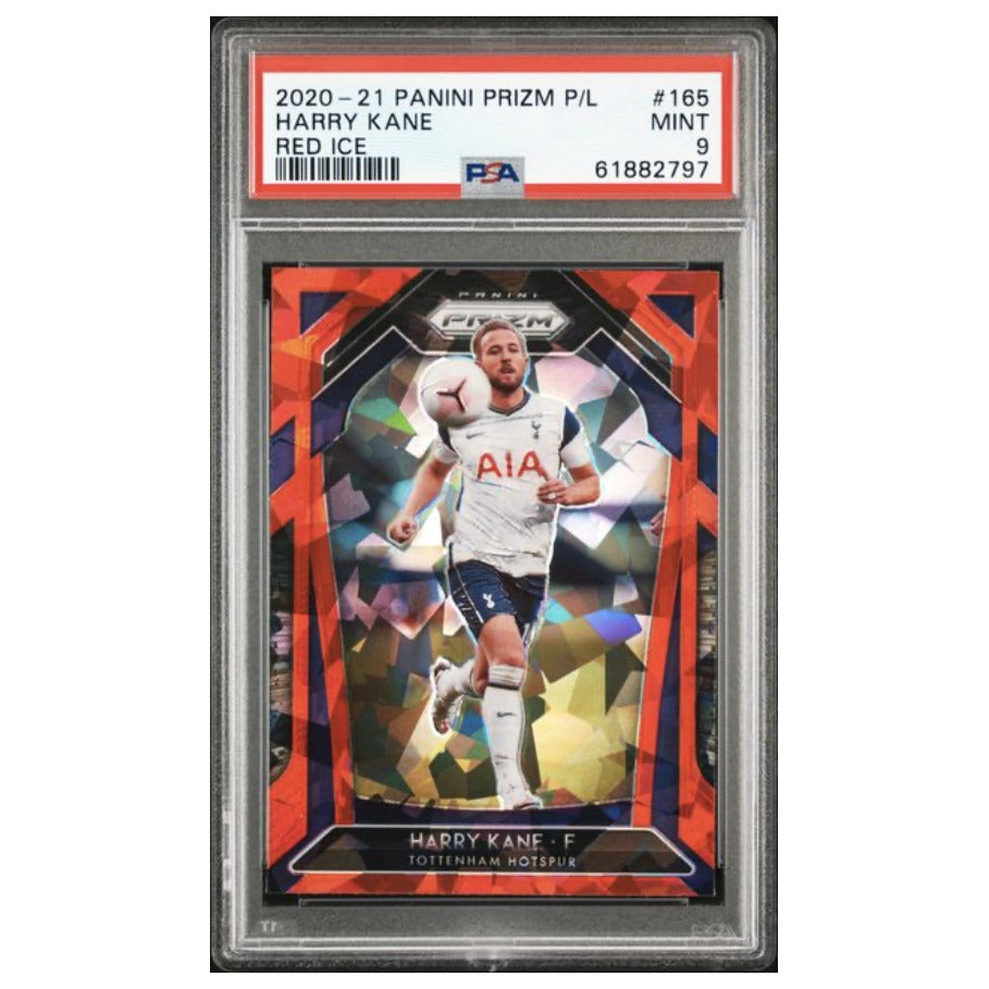 2020 Panini Prizm Premier League #165 Harry Kane Red Ice