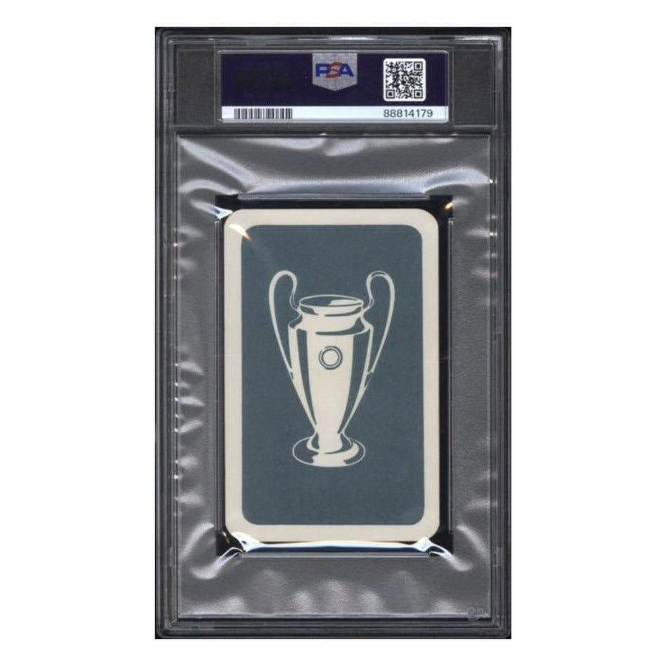 1968 Altenburg-Stralsunder Europa-Pokal Quartett #703 Eusebio PSA 5 - reverse