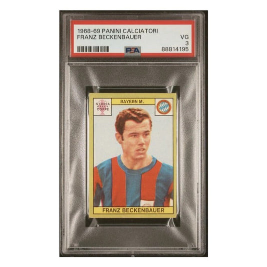 1968-69 Panini Calciatori Franz Beckenbauer PSA 3