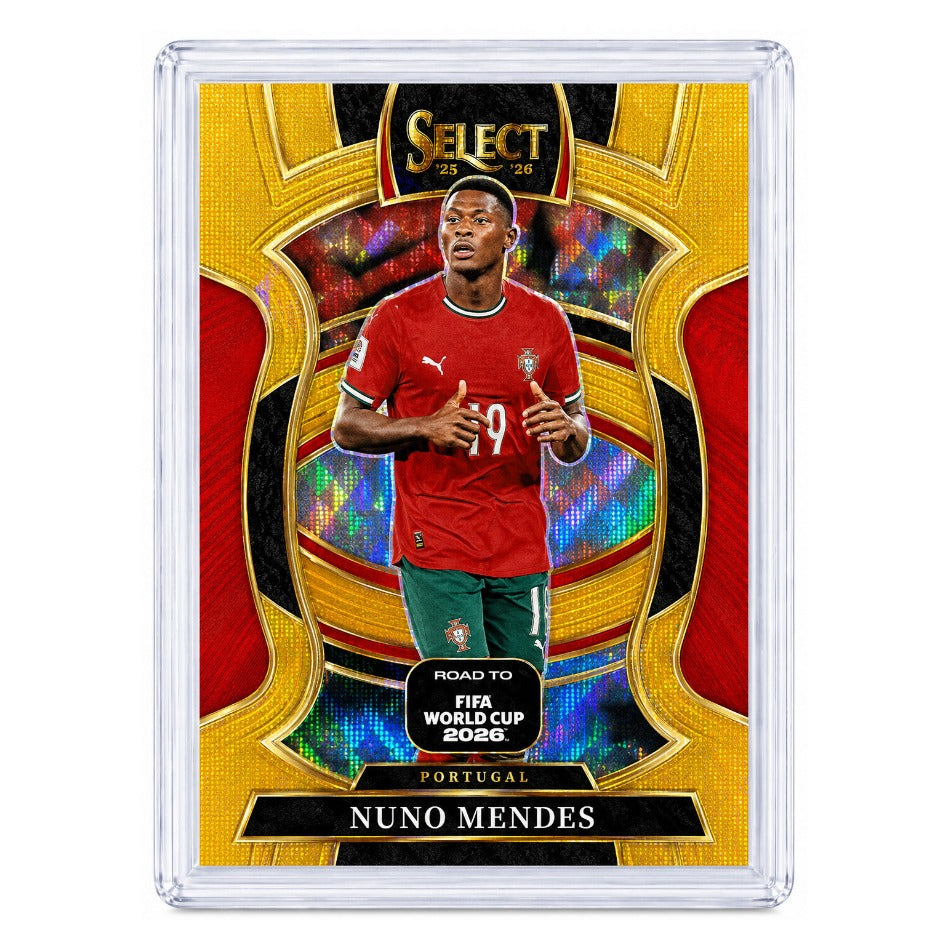 2025-26 Panini Select Nuno Mendes Terrace Gold Prizm /10 #50 Portugal SP