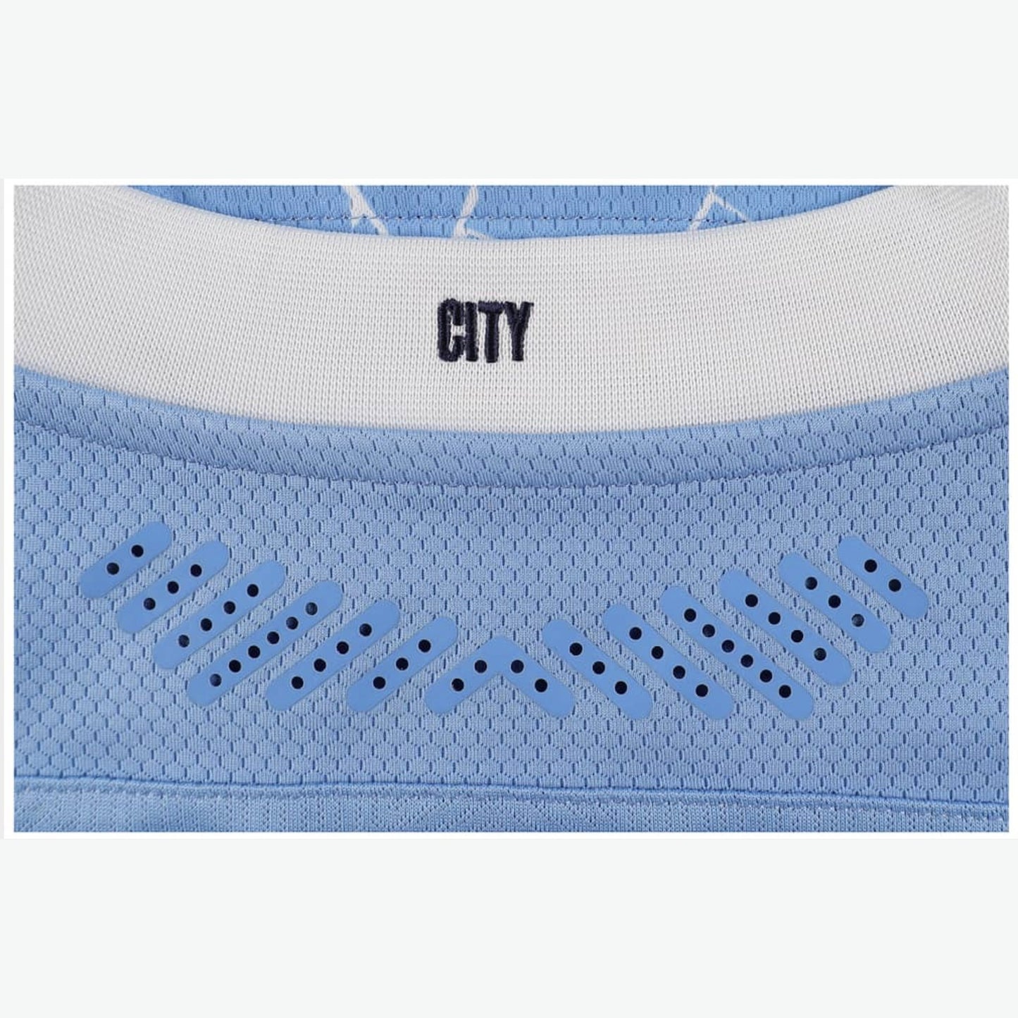 Benjamin Mendy Player-Worn, Team-Signed Manchester City FC Jersey (22 Signatures) - Featuring Kevin De Bruyne, Rodri, Bernardo Silva, Ederson - Benjamin Mendy LOP, Beckett LOA