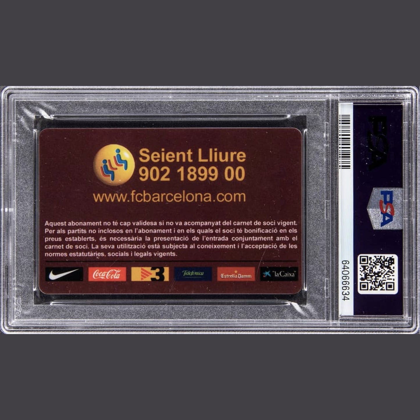 Oct. 22, 2005 – Lionel Messi First FC Barcelona La Liga Start Pass