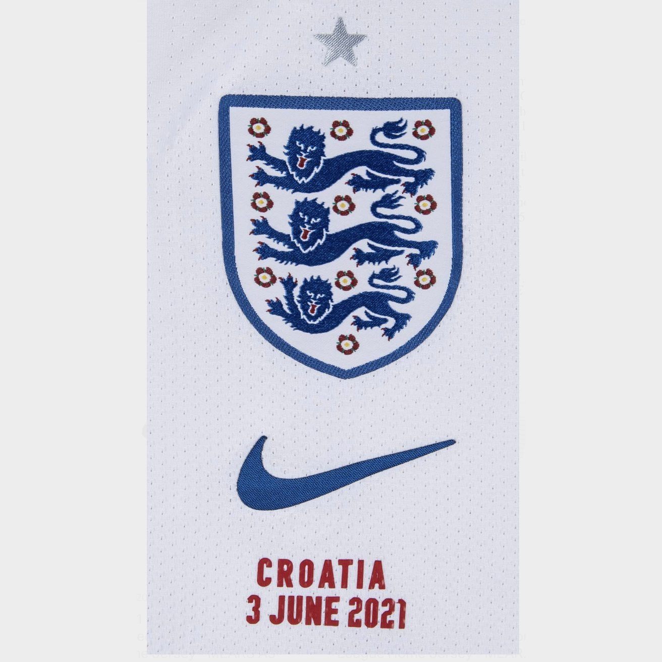 Mason Mount Team-Issued White England National Team EURO 2020 Jersey vs. Croatia – MEARS Authenticated
