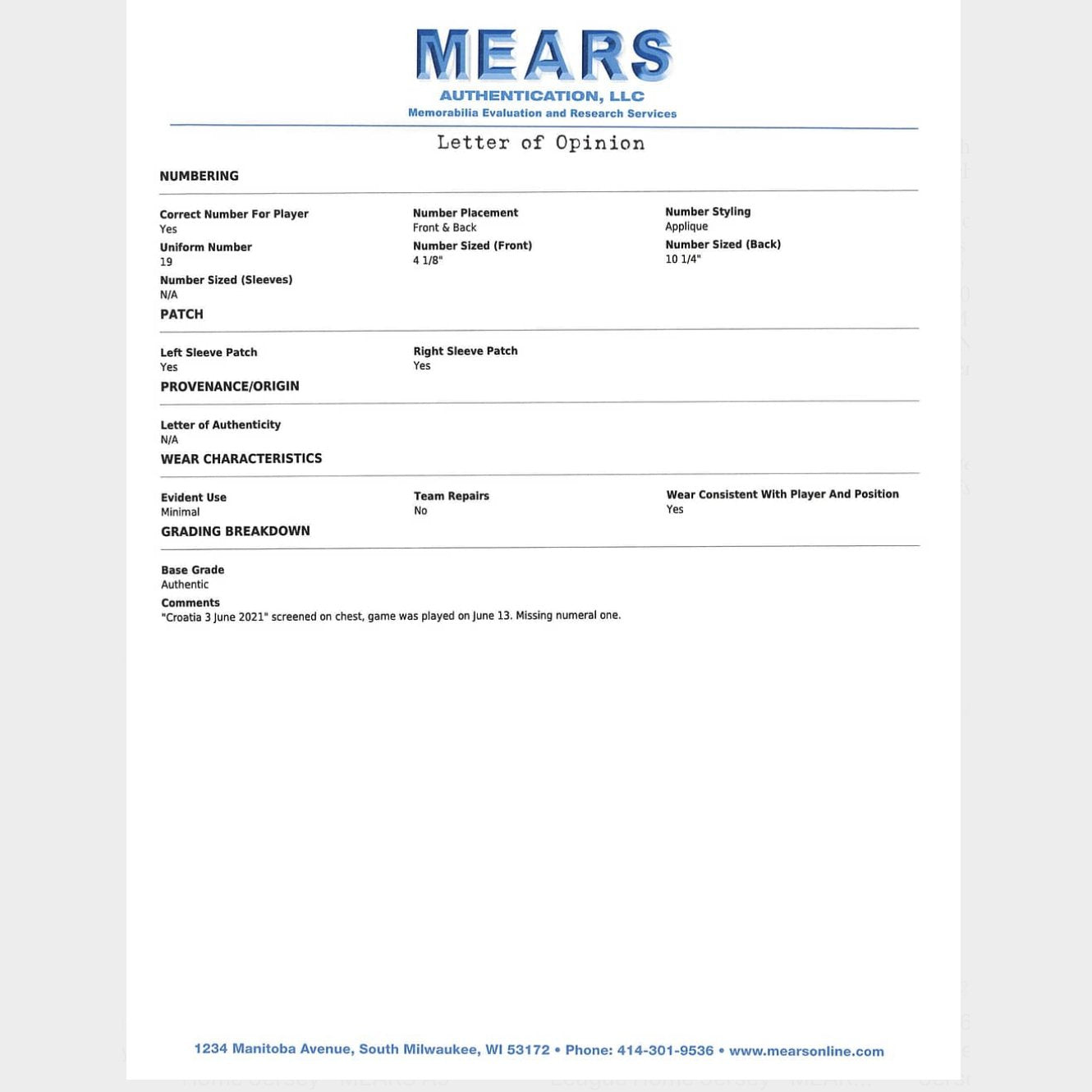 Mason Mount Team-Issued White England National Team EURO 2020 Jersey vs. Croatia – MEARS Authenticated