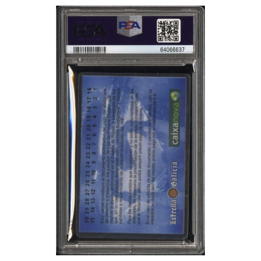 2003-04 Deportivo de La Coruna Pass – Valid Feb. 1, 2004 – Sergio Ramos Pro Debut – PSA NM-MT 8