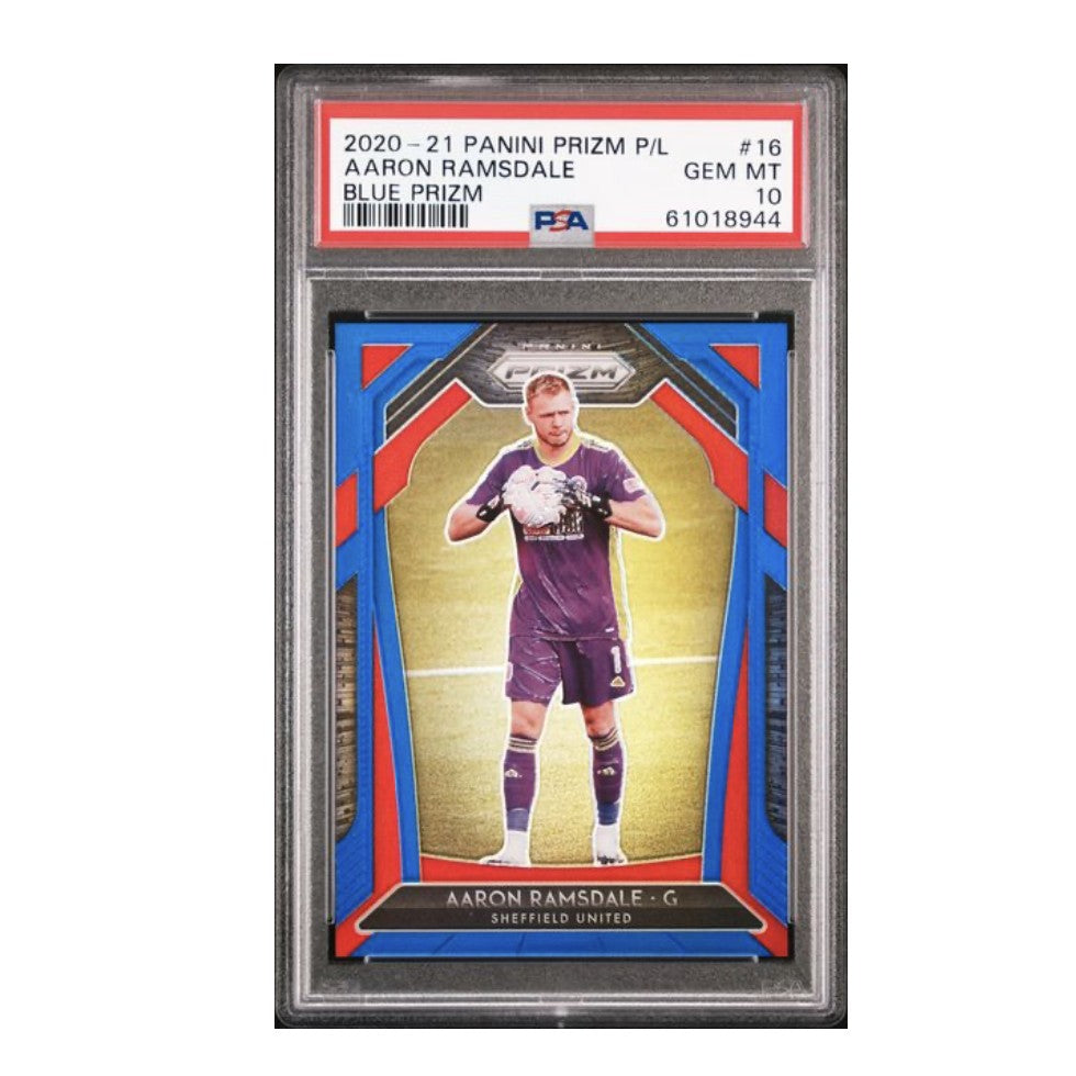 2020 Panini Prizm Premier League #16 Aaron Ramsdale – PSA GEM MT 10